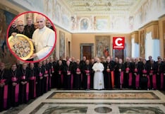 Papa León XIV recibió a obispos del Perú y compartió almuerzo en el Vaticano durante visita ad limina