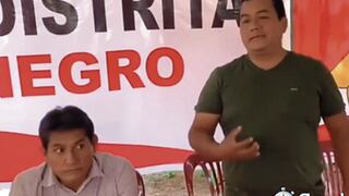 Pre candidato de Perú Libre dice que necesita regidores “dinámicos” y luego se rectifica