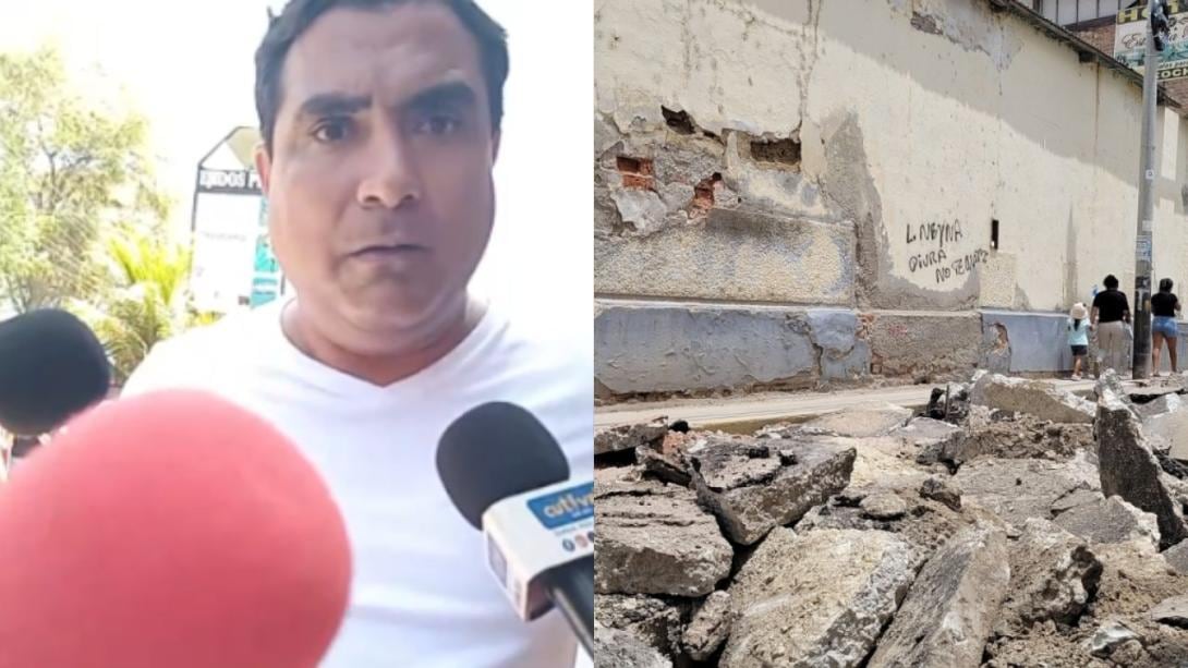 Centro de la ciudad luce destrozada por obras en medio de fiestas de fin de año. (Foto: Composición Perú21)