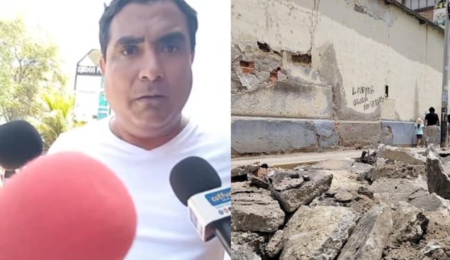 Centro de la ciudad luce destrozada por obras en medio de fiestas de fin de año. (Foto: Composición Perú21)