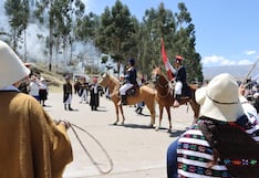 Chilca conmemora 205 años de la Batalla de Azapampa con multitudinaria escenificación