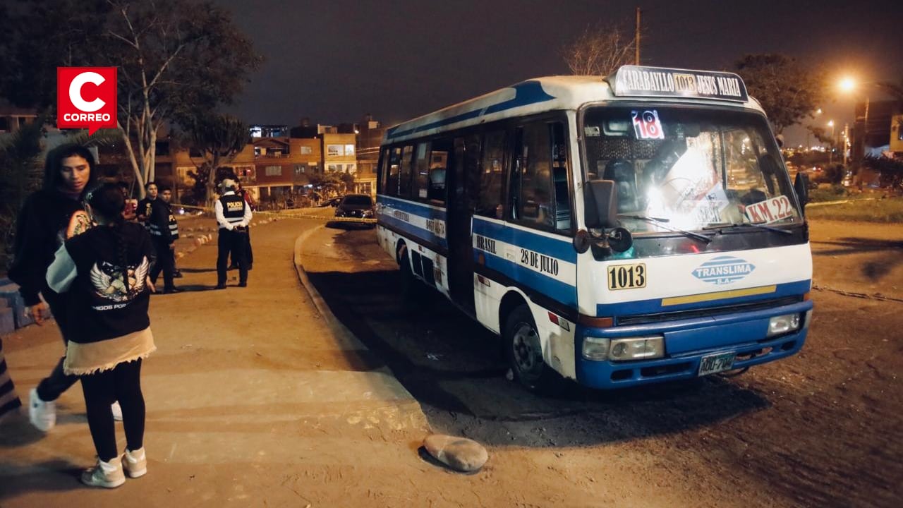Freddy Espinoza Tena, de 56 años, fue atacado por dos sujetos en motocicleta cuando conducía una unidad de Translima que cubría la ruta entre Jesús María y Carabayllo. El conductor permanece internado con pronóstico reservado. (Fotos: César Grados/GEC)