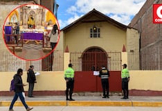 Sacrílegos sustraen coronas en iglesia de Jauja pero dejan intactos valiosos lienzos