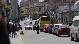 Cambio a doble sentido de la calle 28 de Julio de Arequipa generó mayor congestión vehicular