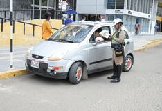 Intervienen 40 vehículos durante un operativo en Piura