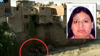 SMP: hallan cuerpo de mujer que cayó al río Rímac tras derrumbe de su vivienda | VIDEO
