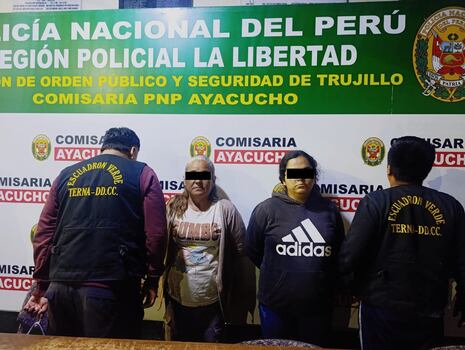 Trujillo: Capturan a madre e hija buscadas por asesinato