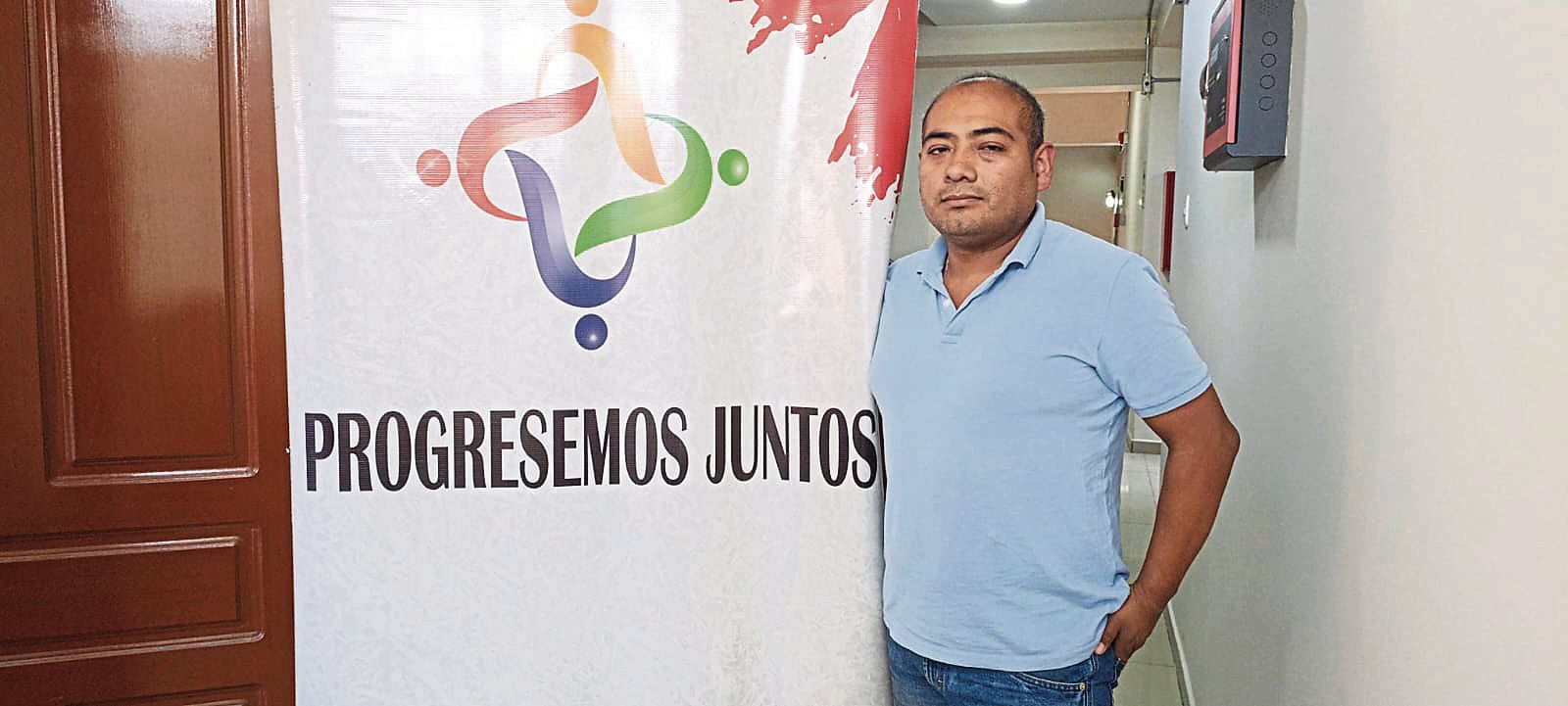 Uno de los fundadores de Progresemos Juntos en Arequipa, Jesús Pizarro Chipana. Foto: GEC.