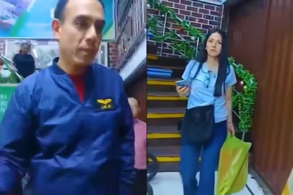 José Jerí y Alicia Camargo. (Beto a Saber / Willax)