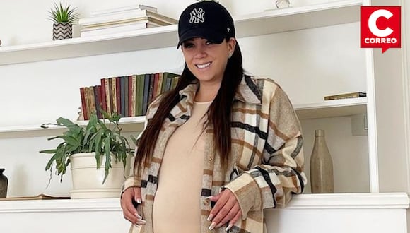 Melissa Klug muestra su avanzado embarazado en redes sociales: “Falta poquito”
