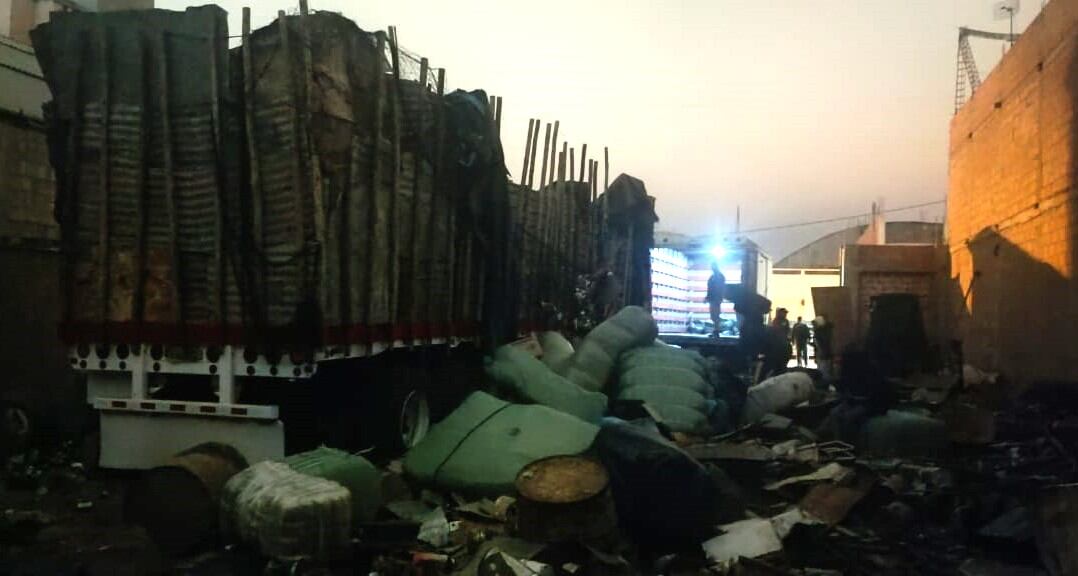 Policías de Grupo Terna acudieron a inmueble de Parque Industrial para la intervención