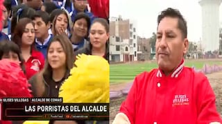 Alcalde de Comas es acusado de obligar a trabajadoras para ser “porristas” de Somos Perú