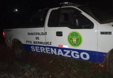 Sereno muere atropellado por su propia unidad tras falla mecánica en Puerto Bermúdez, Pasco