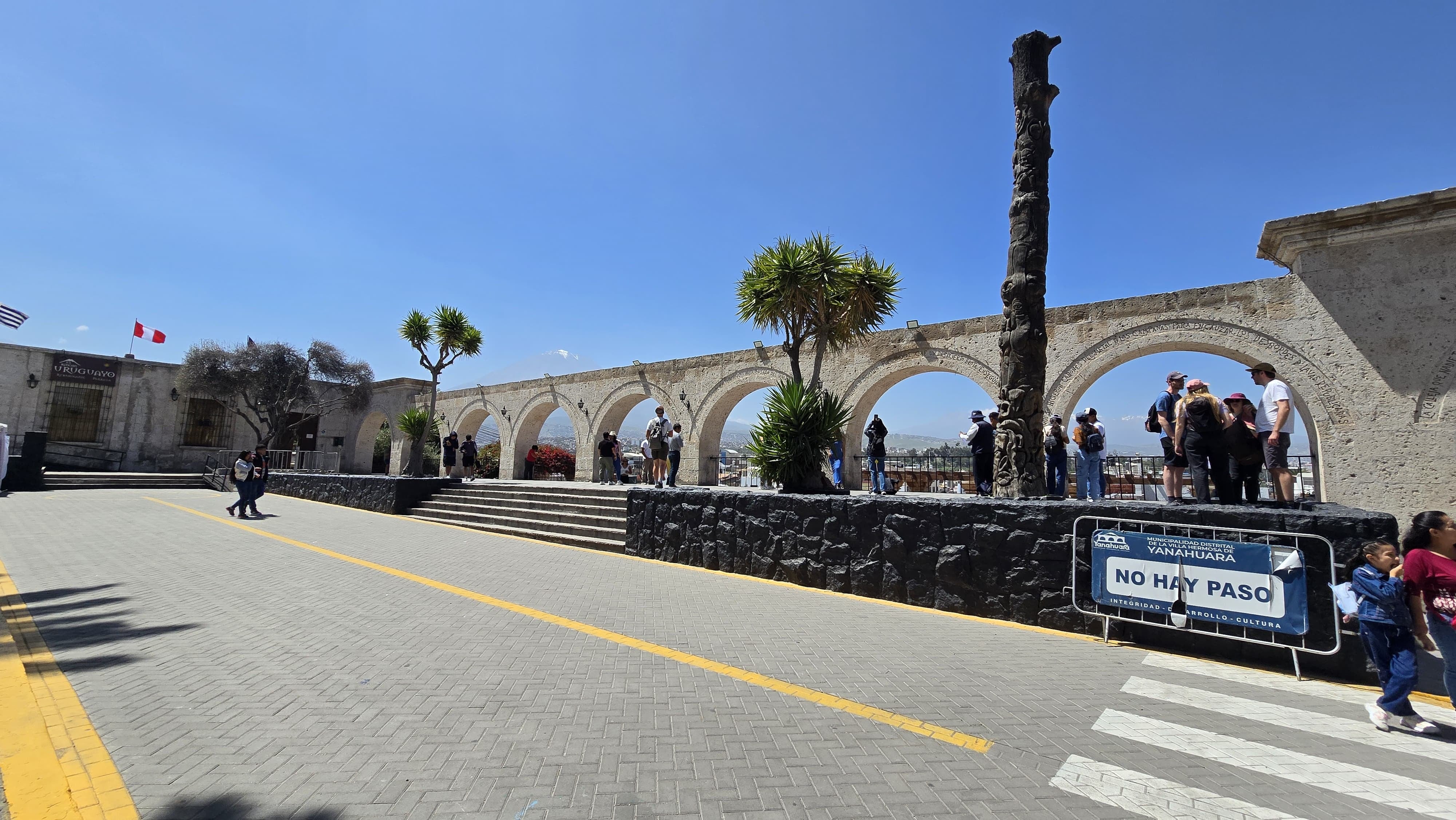 Mirador de Yanahuara, tesoro de Arequipa. Foto: GEC.