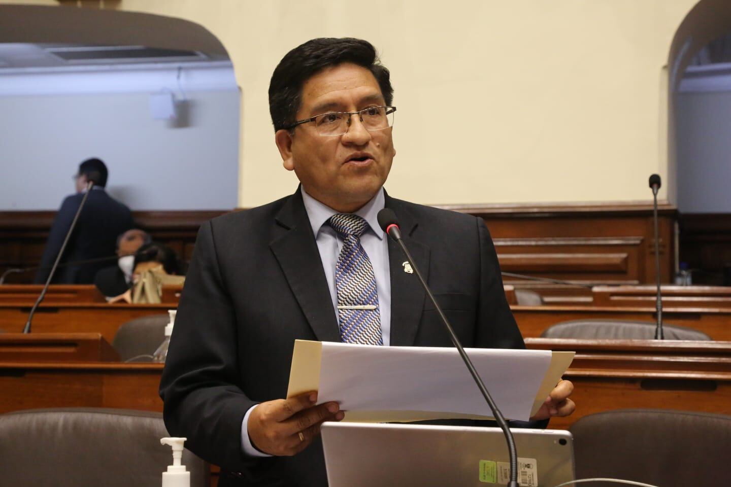 Elías Varas, congresista postuló al parlamento por Perú Libre. (Foto: Congreso)