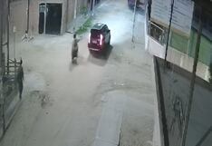 Chofer de una camioneta embiste a dos hampones que intentaron asaltarlo, en Piura