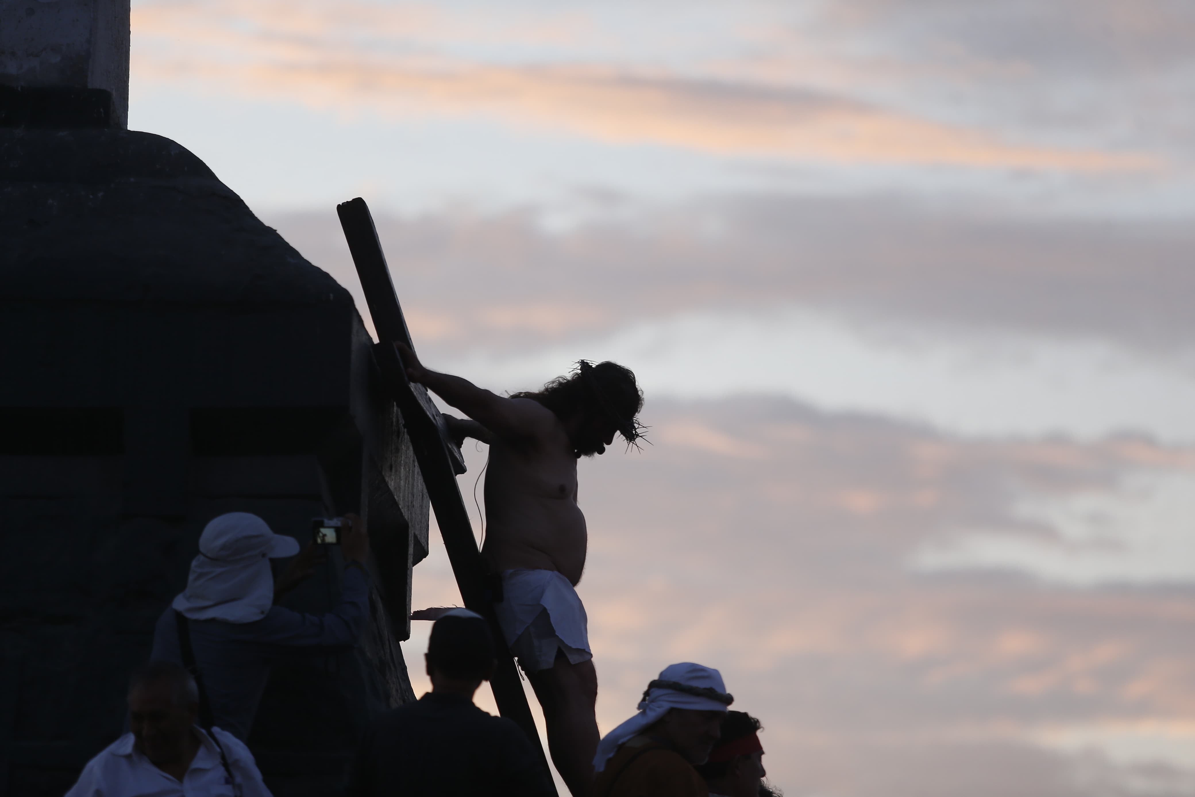 Vía Crucis por Semana Santa. Foto: Antonio Melgarejo/ @photo.gec