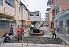 Piura: Instalan reductores de velocidad en zonas escolares