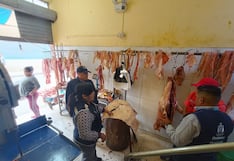 Intensifican operativos de control sanitario en puesto de venta de carnes en Huánuco