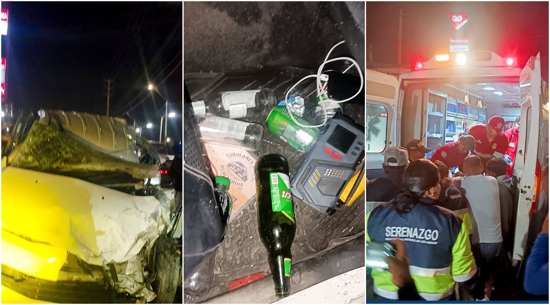 Ica: brutal choque frontal entre camioneta y camión deja dos personas con heridas graves