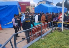 Puno: Dos jóvenes fueron acribillados por sicarios en la plaza Zarumilla de Juliaca