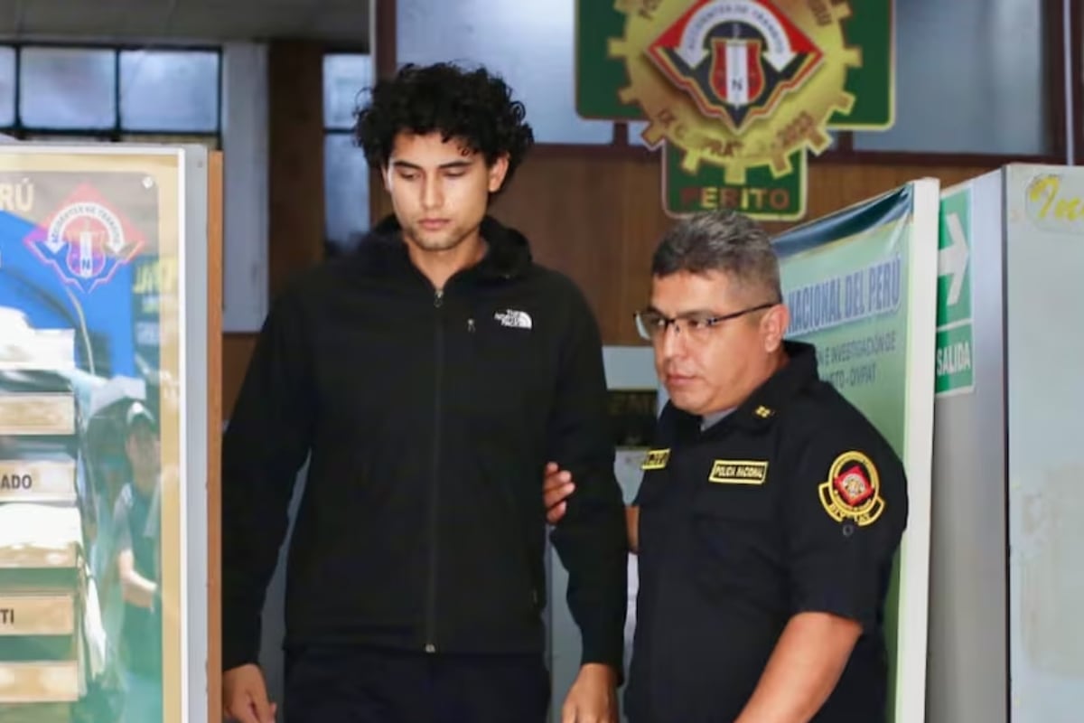 Adrián Villar Chirinos permanece bajo custodia mientras se define prisión preventiva. (Foto: Violeta Ayasta / @photo.gec)