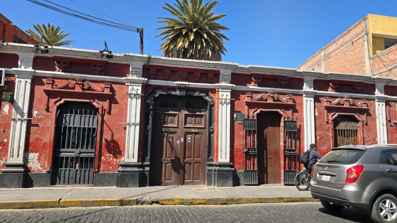 Calle La Merced en el Centro Histórico de Arequipa. Foto: (Foto: Yunsu Pariapaza/@photo.gec)