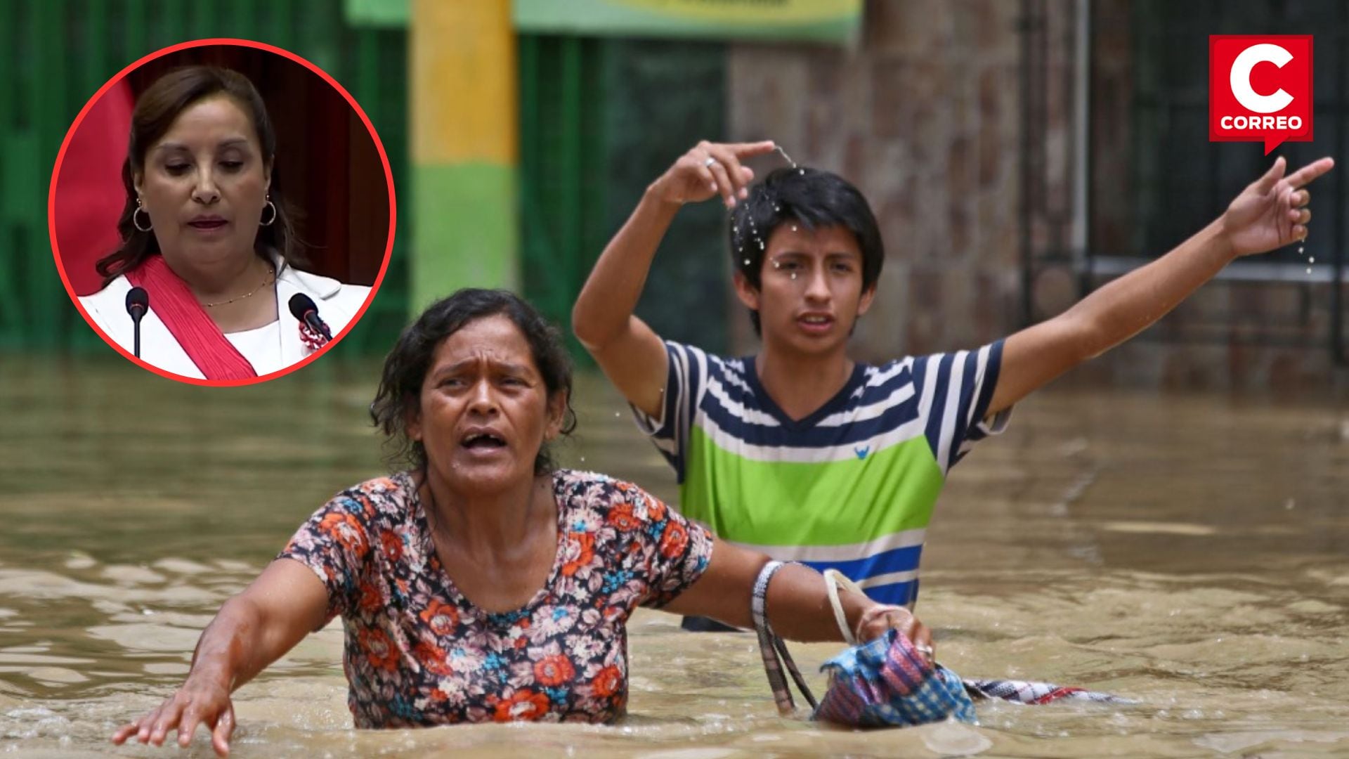 Dina Boluarte sobre Fenómeno del Niño Global. Foto: Composición Ojo