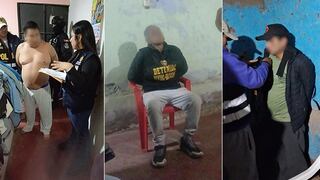 La Libertad: Capturan a 11 personas investigadas por sicariato, extorsión y robo agravado