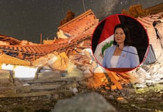 Keiko Fujimori expresa condolencias por víctimas del sismo en Junín y pide reforzar la atención a los afectados