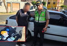 Arequipa: Detienen a presunto ladrón de autopartes y vehículo en Miraflores