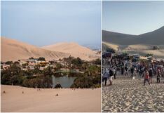 Ica: gran cantidad de turistas en Huacachina durante Fiestas Patrias por feriado largo