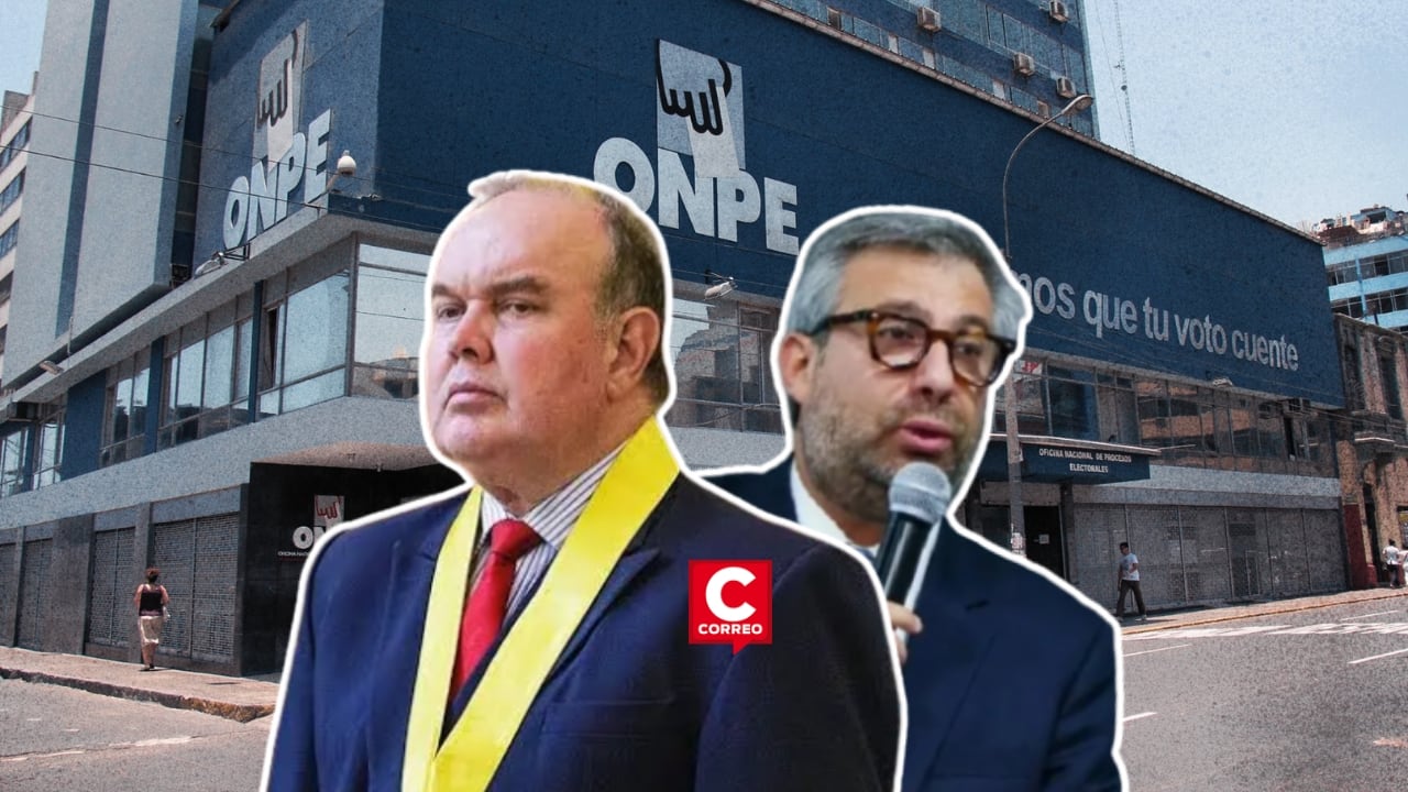 López Aliaga pide detención de Piero Corvetto tras retrasos en instalación de mesas electorales. Composición: Diario Correo.