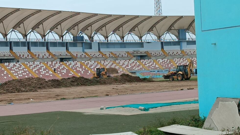 Atletas, entrenadores y jueces de atletismo mostraron su preocupación por el retiro del gras natural del escenario deportivo.
