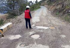 La Libertad: Obra vial en Pataz presenta deterioro a un año de ser recibida y liquidada