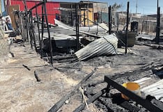 Arequipa: Incendio reduce a escombros tres casas precarias en La Joya