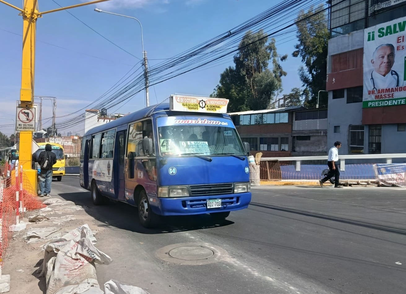 Pasaje de transporte urbano en Arequipa aumentó en marzo a S/1.30 (Foto:Gec)