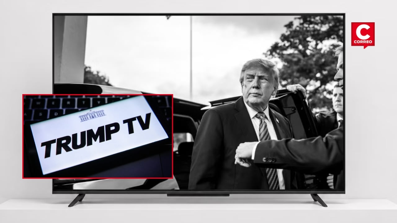 Casa Blanca lanza Trump TV, una señal digital de 24 horas dedicada a Donald Trump. Composición: Diario Correo.