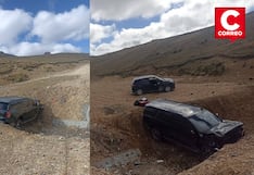 Camioneta de empresa vinculada al “Tío Fritz” sufre despiste en la ruta Canta - Huayllay