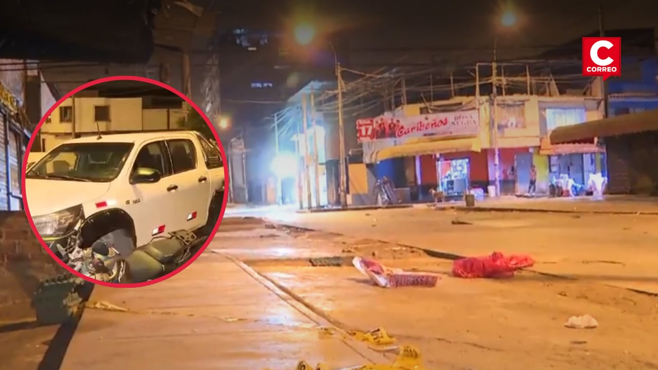 La víctima, un exintegrante de las Fuerzas Armadas que combatió a Sendero Luminoso, fue atacada a balazos por delincuentes cuando intentó evitar el robo de su vehículo en el sur de Lima. (Imágenes de América Noticias)