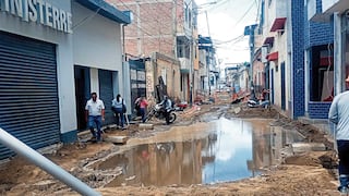 La obra del centro histórico de Piura es un peligro
