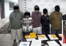 Trujillo: Caen presuntos integrantes de una banda que estaría implicada en más de 25 casos de extorsión