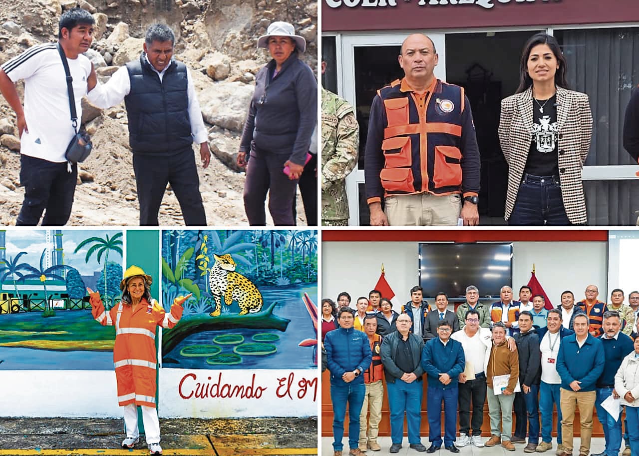 Congresistas se reúnen por separado y otros ni aparecen ante emergencia en Arequipa. Foto: Composición GEC.