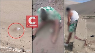 Ica: le roban todo y es hallado semidesnudo por cerro cerca a Huacachina