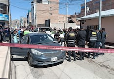 Asesinan a balazos a un hombre dentro de su automóvil en Juliaca