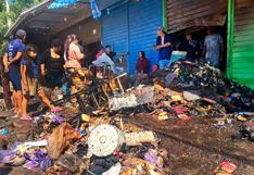 Piura: Más de S/ 2 millones en pérdidas deja el incendio en el mercado San Miguel