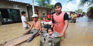 El último Niño fuerte causó estragos en el país