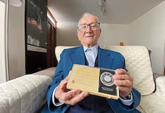 Víctor Alberto Fernández, el locutor deportivo que celebra un siglo de vida