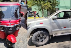 Policía recupera una camioneta y un mototaxi que fueron robados en la provincia de Ica