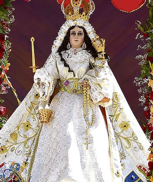 Virgen de Chapi sobrevolará la Ciudad Blanca por su aniversario. (Foto: Conferencia Episcopal peruana)